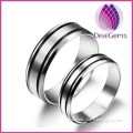 2015 new style 5-7mm wide stainless steel couple ring